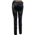 Women's Riveted PU Leather Leggings Solid Casual